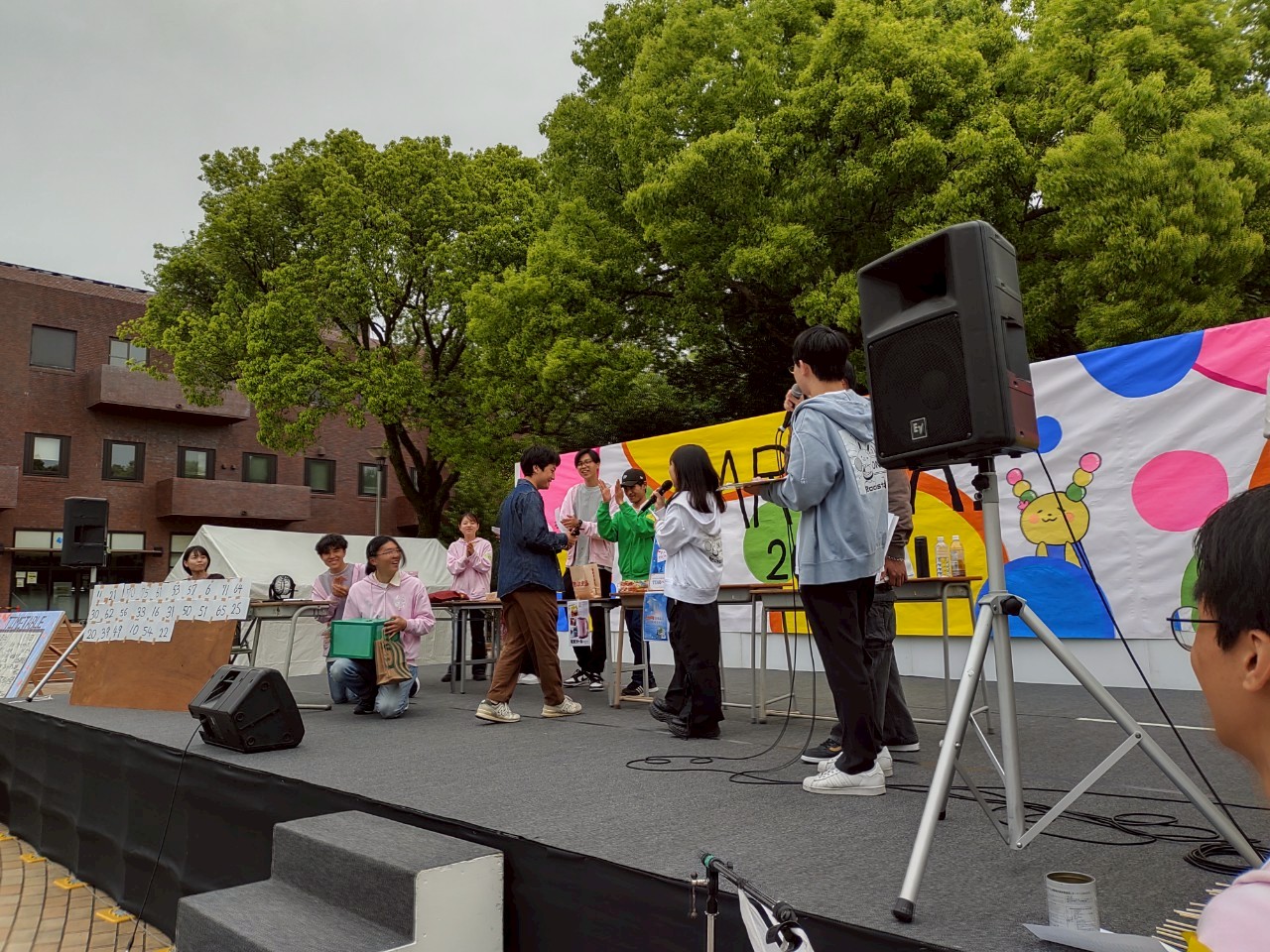 ビンゴ企画の様子